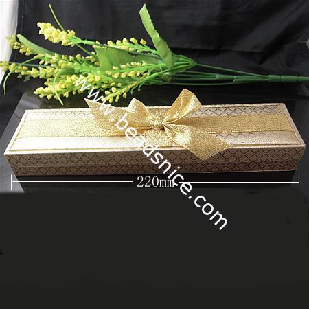 Satin jewelry Box,220x52x24mm,