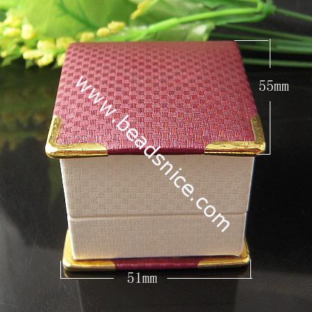 Satin jewelry Box,55x51x42mm,