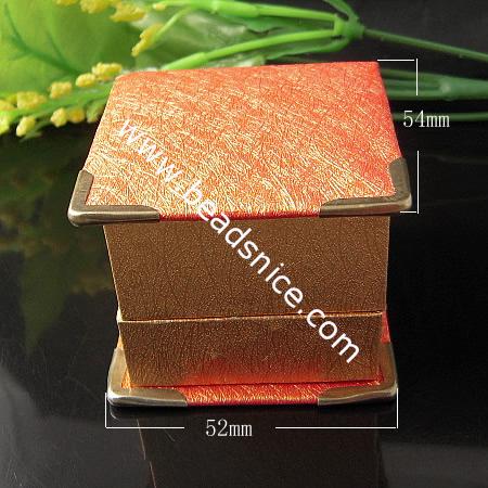 Satin jewelry Box,54x52x41mm,