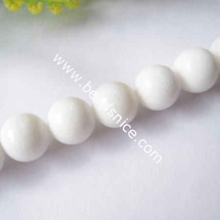Jade Beads,6mm,14 inch,Hole:about 1mm,