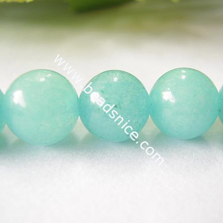 Jade Beads,10mm,14 inch,Hole:about 1.2mm,