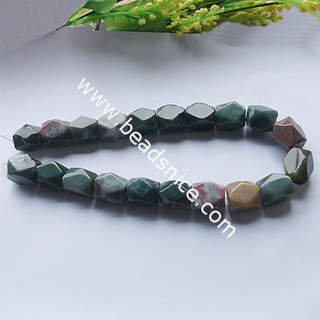 Indian agate natural ,20x16x16mm,length:16 inch,hole:approx 0.8mm,
