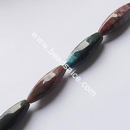 Indian agate natural ,30x10.5x9.5mm,length:15.5 inch,hole:approx 0.8mm,