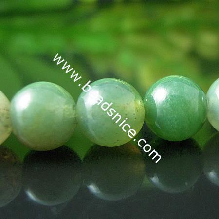 Moss Agate Beads Natural,6mm,14 inch,Hole:about 0.8mm,