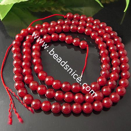  Agate Red Natural,10mm,14 inch,Hole:about 1mm,