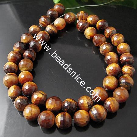 Tiger Eye Beads Natural,10mm,14 inch,Hole:about 1mm,