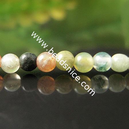 Indian Agate Natural,10mm,14inch,Hole:about 1mm,