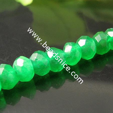 Malay Jade,4x6mm,16inch,Hole:about 1mm,