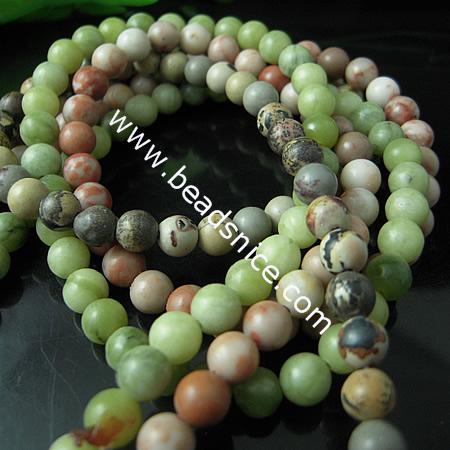 Gemstone Beads,8mm,16 inch,Hole:About 1.2mm,