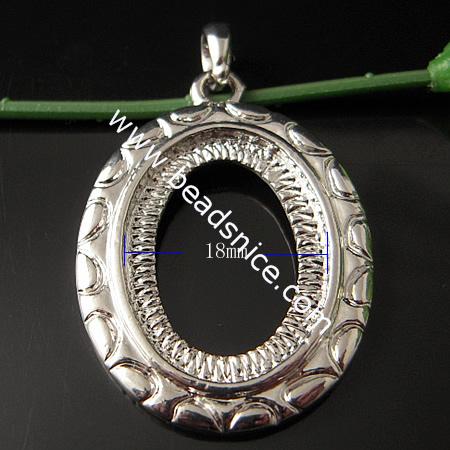 Alloy Pendant,Base Diameter:18x25mm,Hole:about 4x6mm,Lead-Safe,Nickel-Free,