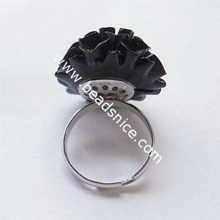 brass finger ring,size:6