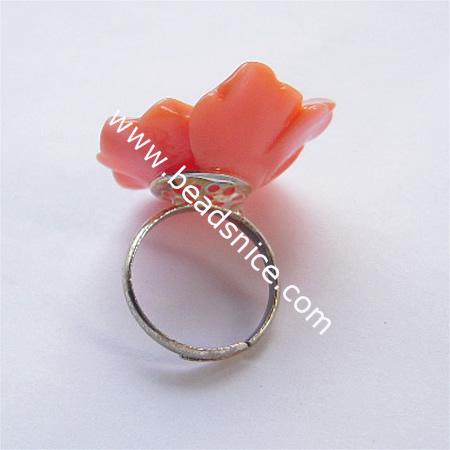 brass finger ring,size:6