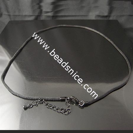 Brass Necklace Chain,18 inch,Thickness:2mm,Lead-Safe,Nickel-Free,