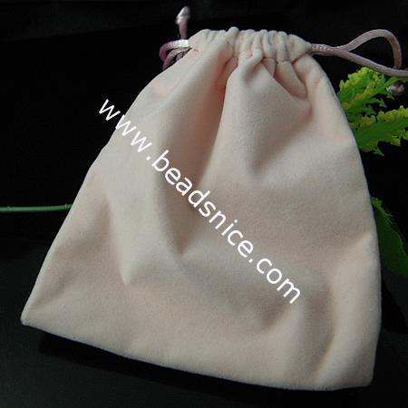 Velveteen Gift Bag with South Korea Ribbons,100x120mm,100pcs per bag,