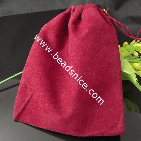 Velveteen gift bag,128x100mm,100pcs per bag,