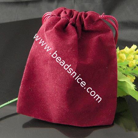 Velveteen gift bag,80x96mm,100pcs per bag,