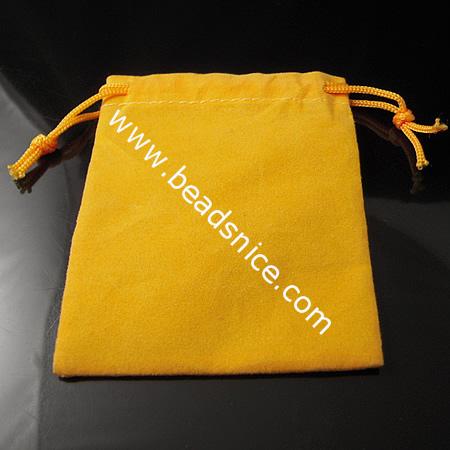 Velveteen gift bag,82x102mm,100pcs per bag,