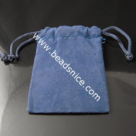 Velveteen gift bag,55x75mm,100pcs per bag,