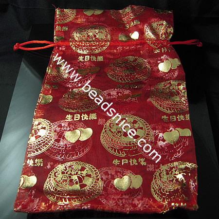 Organza Gift Bag,149x238mm,100pcs per bag,