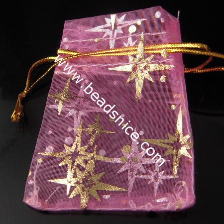 Organza gift bag,51x70mm,100pcs per bag,