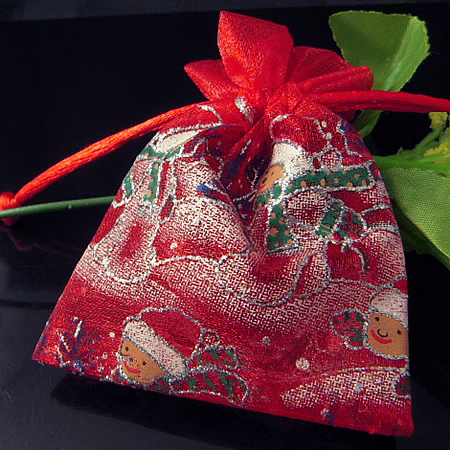 Organza Gift Bag with South Korea Ribbons,80x105mm,100pcs per bag,