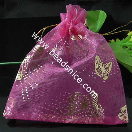 Organza Gift Bag,100x120mm,100pcs per bag,