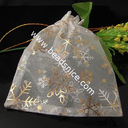 Organza Gift Bag,100x122mm,100pcs per bag,
