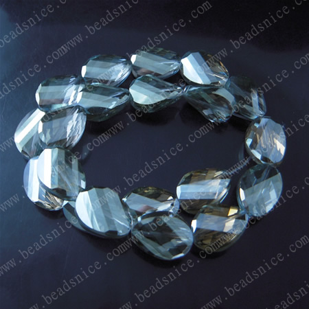crystal 5621 Twist Bead,13X18X8mm,hole:1.2mm,14inch,