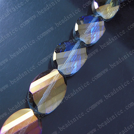 crystal 5621 Twist Bead,13X18X8mm,hole:1.2mm,13inch,