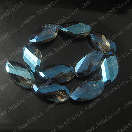 crystal 5621 Twist Bead,15X30X9mm,hole:1.2mm,11inch,