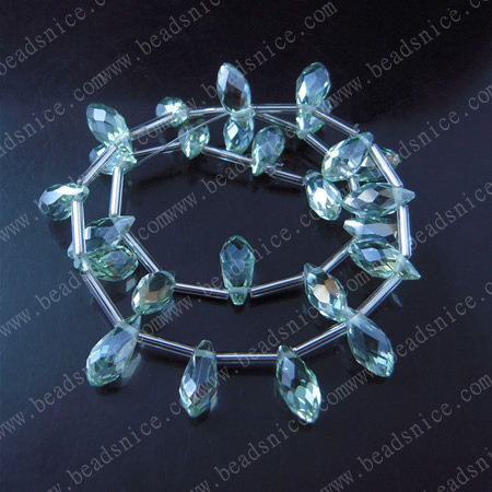 crystal 6000 teardrop pendant ,Teardrop,6X12mm,hole:1.2mm,11inch,