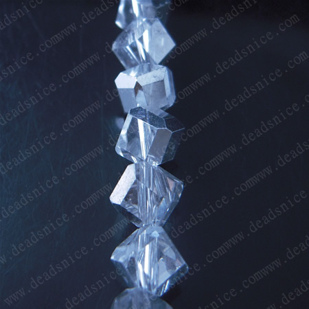 crystal 5600 Dice Beads ,Cube,8X8mm,hole:1.2mm,11inch,