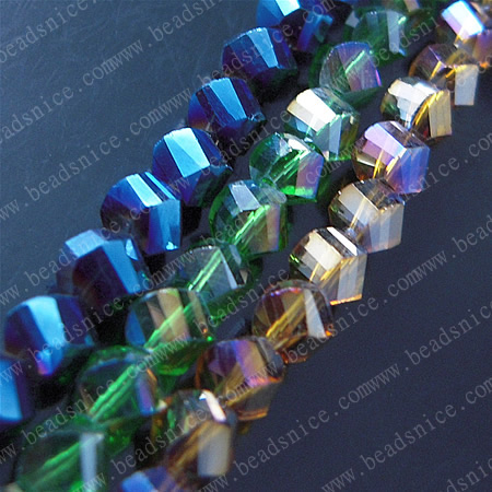 crystal 5020 Helix Beads ,4X4mm,hole:1.2mm,7inch,