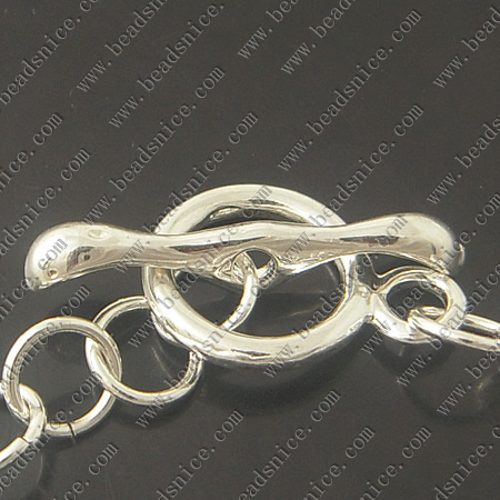 Bracelet, Brass,base diameter:16x12mm,length:7.5 inch,