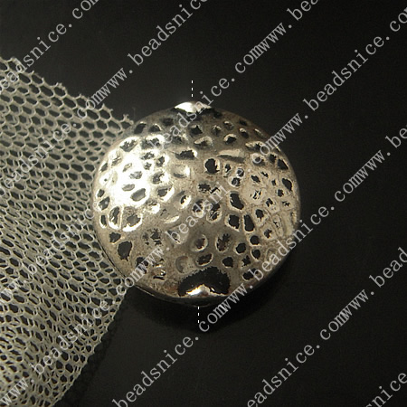 zinc Alloy Beads,19.5X19.5X8.5mm,hole:1.5mm,Nickel-free,Lead-free,