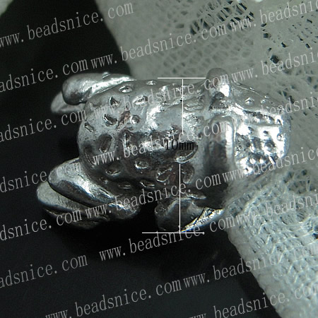 Zinc Alloy Beads,19.5X10mm,Nickel-free,Lead-free,