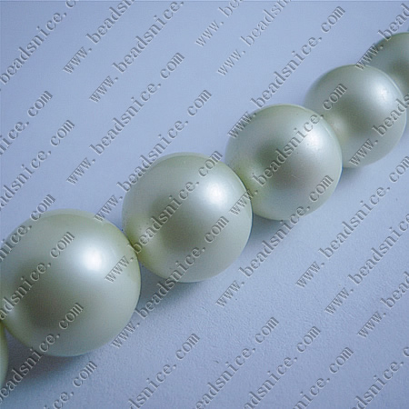 South Sea Shell Beads,  Round, Hole:Approx 0.8MM, A grade, Sold per 16-Inch Strand,14mm,