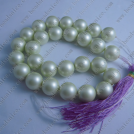 South Sea Shell Beads,  Round, Hole:Approx 0.8MM, A grade, Sold per 16-Inch Strand,14mm,