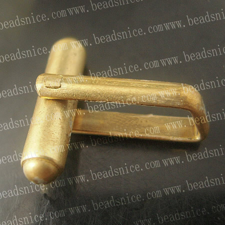 Brass CUff Link Findings,18X17mm,