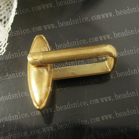 Brass CUff Link Findings,19X17.5mm,