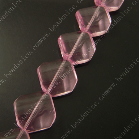 Crystal Beads，21X20X8mm，hole:1mm,30inch,