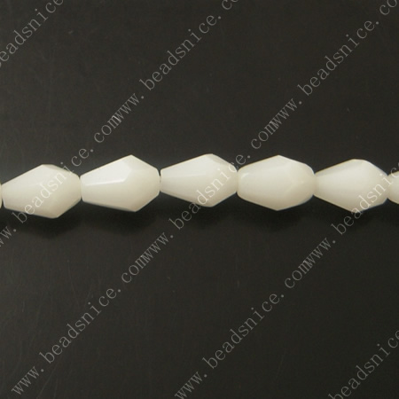 Crystal Beads，Faceted,6X9mm，hole:1mm,36inch,