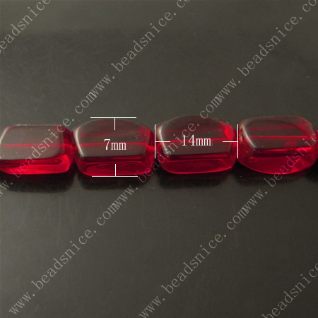 Crystal Beads，7X14mm，hole:1mm,31inch,