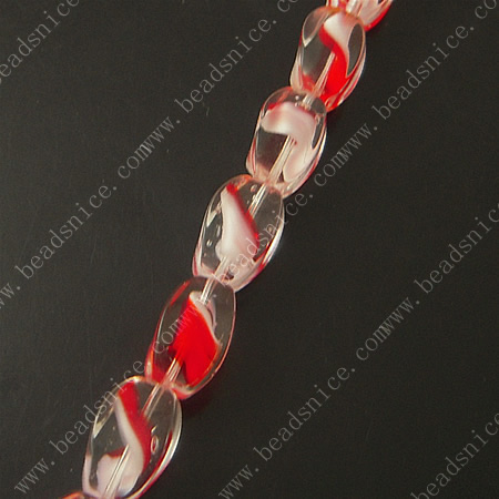 Crystal Beads，11X14mm，hole:1mm,30inch,