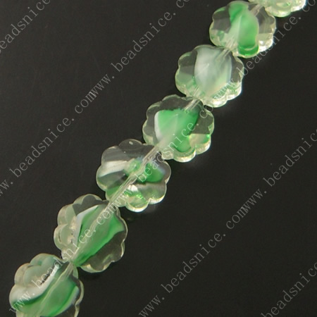 Crystal Beads，12X12X7mm，hole:1mm,33inch