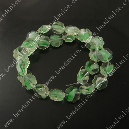 Crystal Beads，12X12X7mm，hole:1mm,33inch