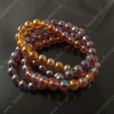 Crystal Beads，5mm,hole:1mm,13inch