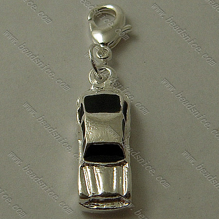 Zinc Alloy Charms,39x8mm,Nickel-Free,Lead-Safe,