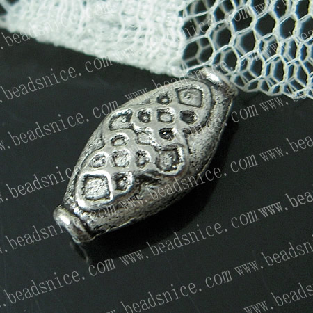 Zinc Alloy Beads,14X7mm,lead-free,nickel-free,