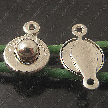 Jewelry Clasps,Iron,9mm,Hole：1mm,